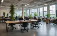Nowoczesne trendy w projektowaniu biur: elastyczne przestrzenie, biophilic design i wellbeing pracowników