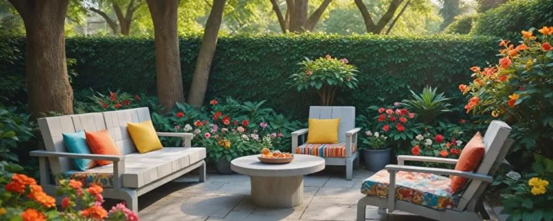 Jak wykorzystać bloki lego betonowe do stworzenia mebli ogrodowych